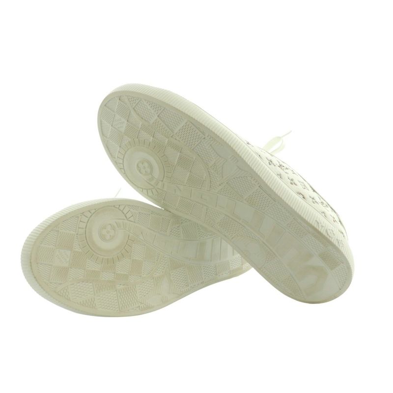 Louis Vuitton Lagoon Sneakers Shoes Lame Thread 39 — view 6