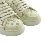Louis Vuitton Lagoon Sneakers Shoes Lame Thread 39 — view 3
