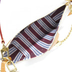 Louis Vuitton Monogram Heritage Hobo Trunk Shoulder Bag — view 8