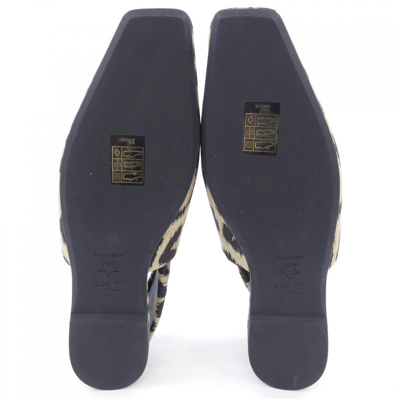 Christian Dior Mizza Suring Back Kdb704 lny Flat Shoes — view 4