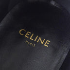 Celine Silver Metallic Oxford Shoes — view 6