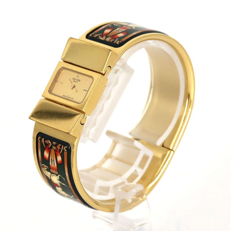 Hermes Roque Enamel GP Quartz — view 2