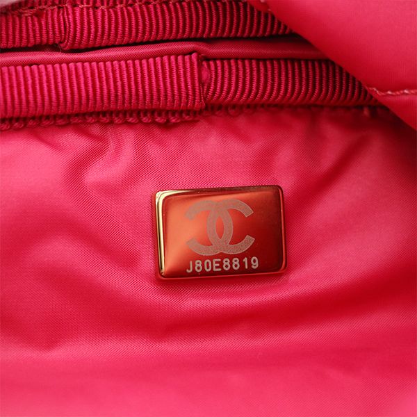 Chanel Pink and Other Tweed Coco Peach 2-Way Bag — view 6