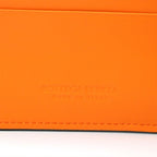 Bottega Veneta Dark Greenish and Orange Calfleather Maxi Intrecciato Cassette — view 9