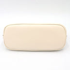 Gucci White Leather GG Marmont One Shoulder Bag — view 3