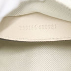 Gucci White Leather GG Marmont One Shoulder Bag — view 8