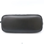 Gucci Black Leather GG Marmont One Shoulder Bag — view 3