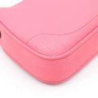 Gucci Pink Leather Aphrodite GG Marmont Shoulder Bag — view 4