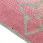 Louis Vuitton Monogram Sunset Echarpe Scarf Wool Etc Gray Pink — view 5