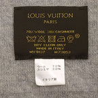 Louis Vuitton Monogram Sunset Echarpe Scarf Wool Etc Gray Pink — view 7