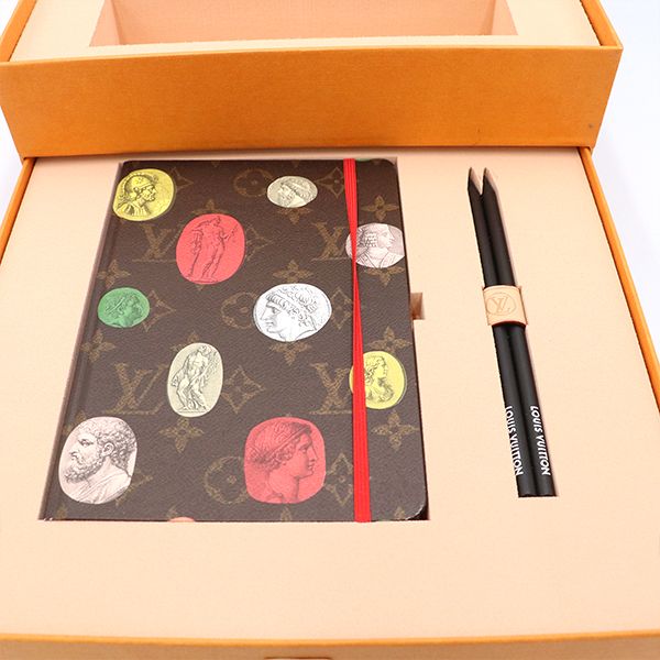 Louis Vuitton Vip Limited Edition Fornasetti Pouch Notebook Dish — view 5