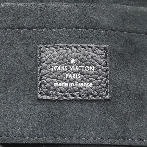 Louis Vuitton Noir Black Mahina Leather Scala Mini Shoulder Bag — view 7