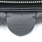 Louis Vuitton Noir Black Mahina Leather Scala Mini Shoulder Bag — view 8