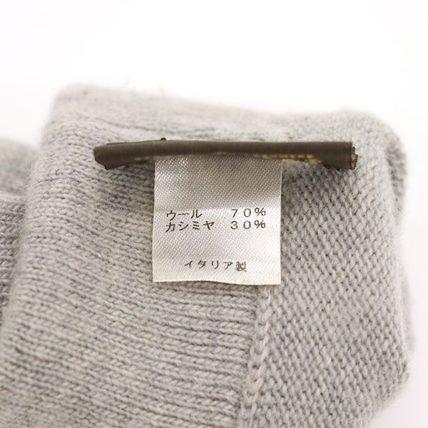 Louis Vuitton Monogram Sunset Gloves Wool Etc Gray Pink — view 9