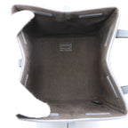 Fendi Blue Grey Leather Origami Mini Shoulder Bag 8 Bs083 — view 6