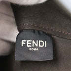 Fendi Blue Grey Leather Origami Mini Shoulder Bag 8 Bs083 — view 9