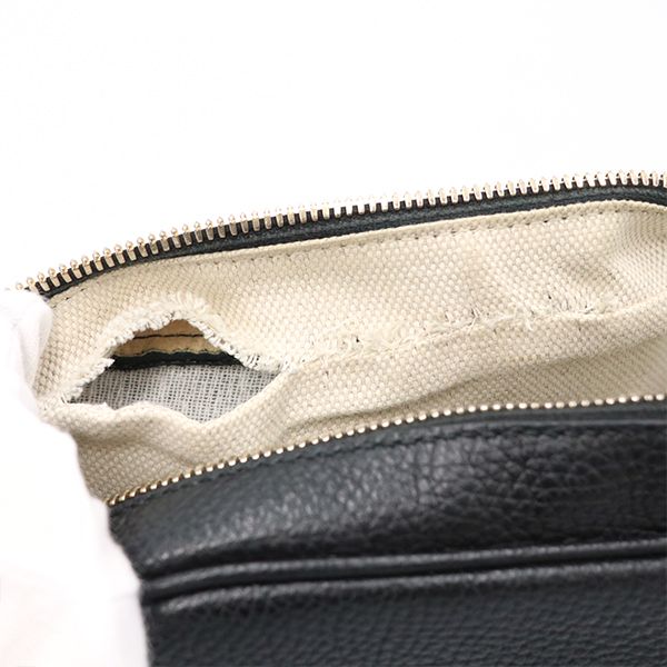 Gucci Black Leather Soho Disco Shoulder Bag — view 7