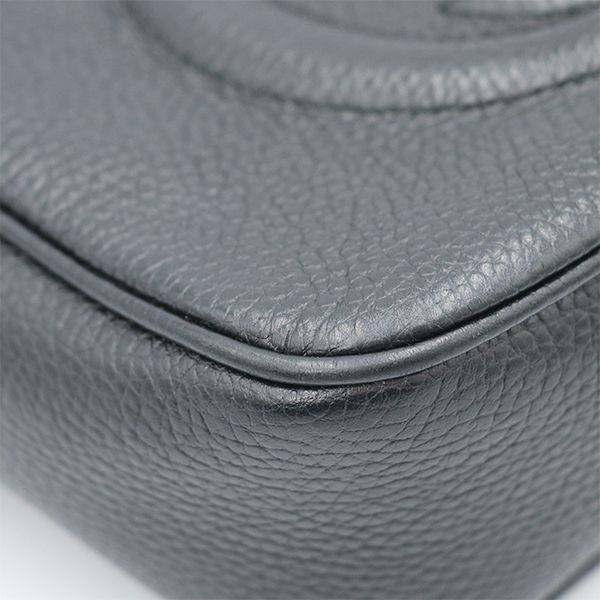 Gucci Black Leather Soho Disco Shoulder Bag — view 4