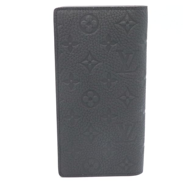 Louis Vuitton Black Monogram Taurillon Leather Portefeuille Blazer Long — view 2