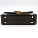 Gucci Condition Black Patent Leather Sylvie 2-Way Handbag — view 3
