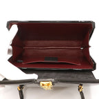 Gucci Condition Black Patent Leather Sylvie 2-Way Handbag — view 6