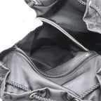 Gucci GG Pattern Black Nylon Rucksack Backpack — view 6