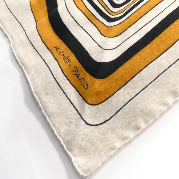 Hermes Carre Geant 140 Pegase Pegasus Landscape Cashmere Silk Horse — view 6