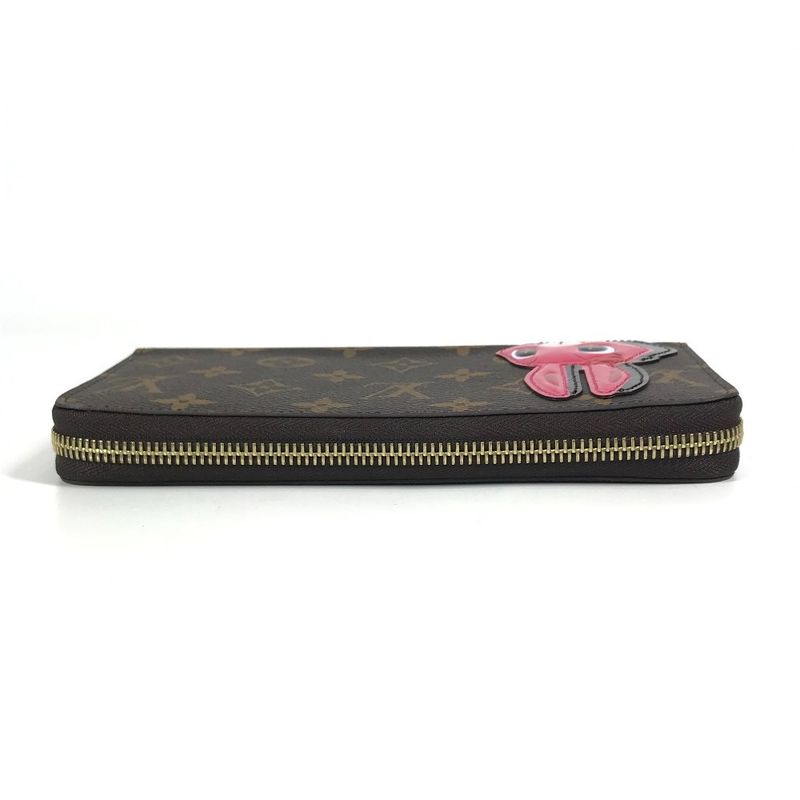 Louis Vuitton Long Zippy Wallet Monogram Canvas Brown — view 6
