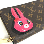 Louis Vuitton Long Zippy Wallet Monogram Canvas Brown — view 7