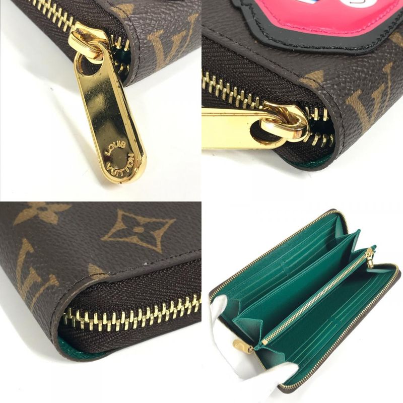 Louis Vuitton Long Zippy Wallet Monogram Canvas Brown — view 8
