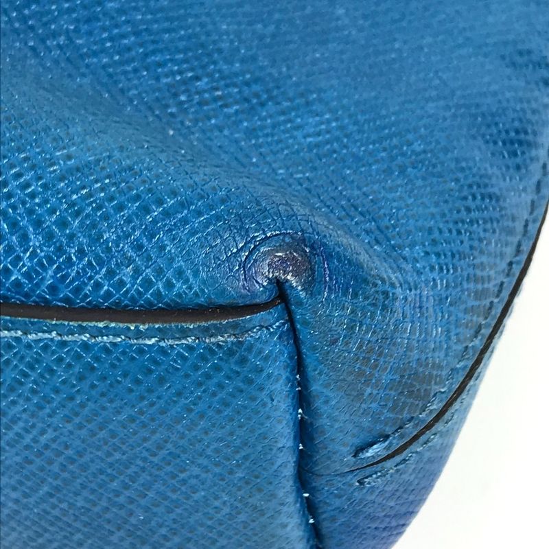 Louis Vuitton Shoulder Bag Grigori Messenger PM Taiga Leather Blue — view 6
