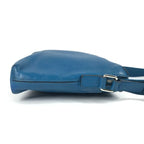 Louis Vuitton Shoulder Bag Grigori Messenger PM Taiga Leather Blue — view 3