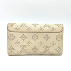 Louis Vuitton Portefeuille Iris Monogram Mahina Leather Ivory White — view 2