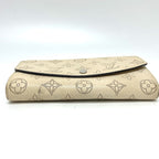 Louis Vuitton Portefeuille Iris Monogram Mahina Leather Ivory White — view 3