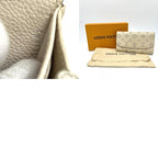 Louis Vuitton Portefeuille Iris Monogram Mahina Leather Ivory White — view 9