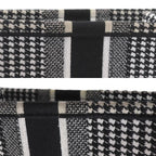 Dior Book Tote Medium Bag White Black M1296 Ztqt m911 Houndstooth — view 8