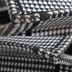 Dior Book Tote Medium Bag White Black M1296 Ztqt m911 Houndstooth — view 9