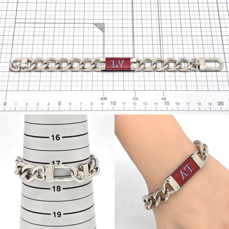 Louis Vuitton my Chain Bracelet Total Length 21.8 cm Cowhide — view 8