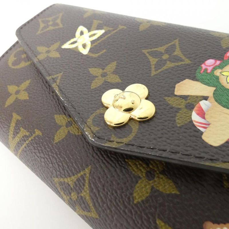 Louis Vuitton Monogram Portefeuille Sarah Wallet — view 3