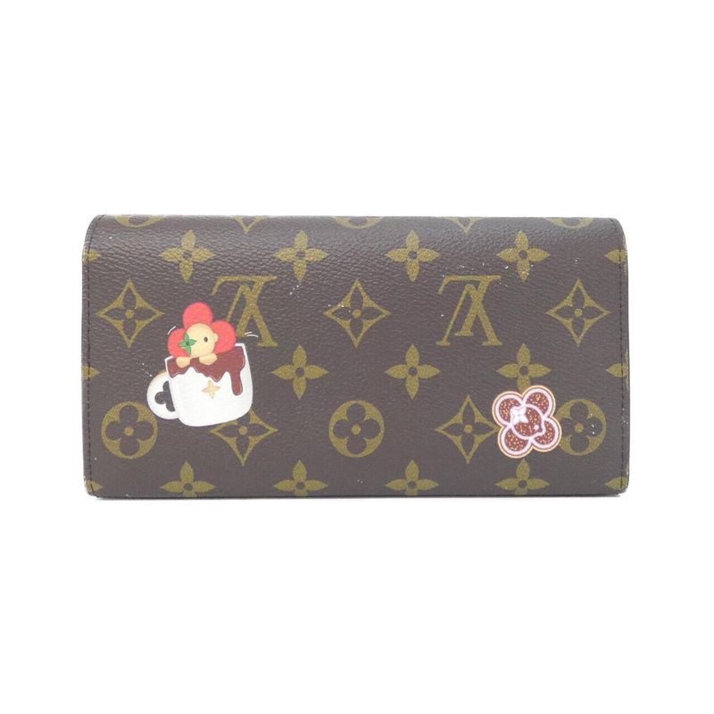 Louis Vuitton Monogram Portefeuille Sarah Wallet — view 2