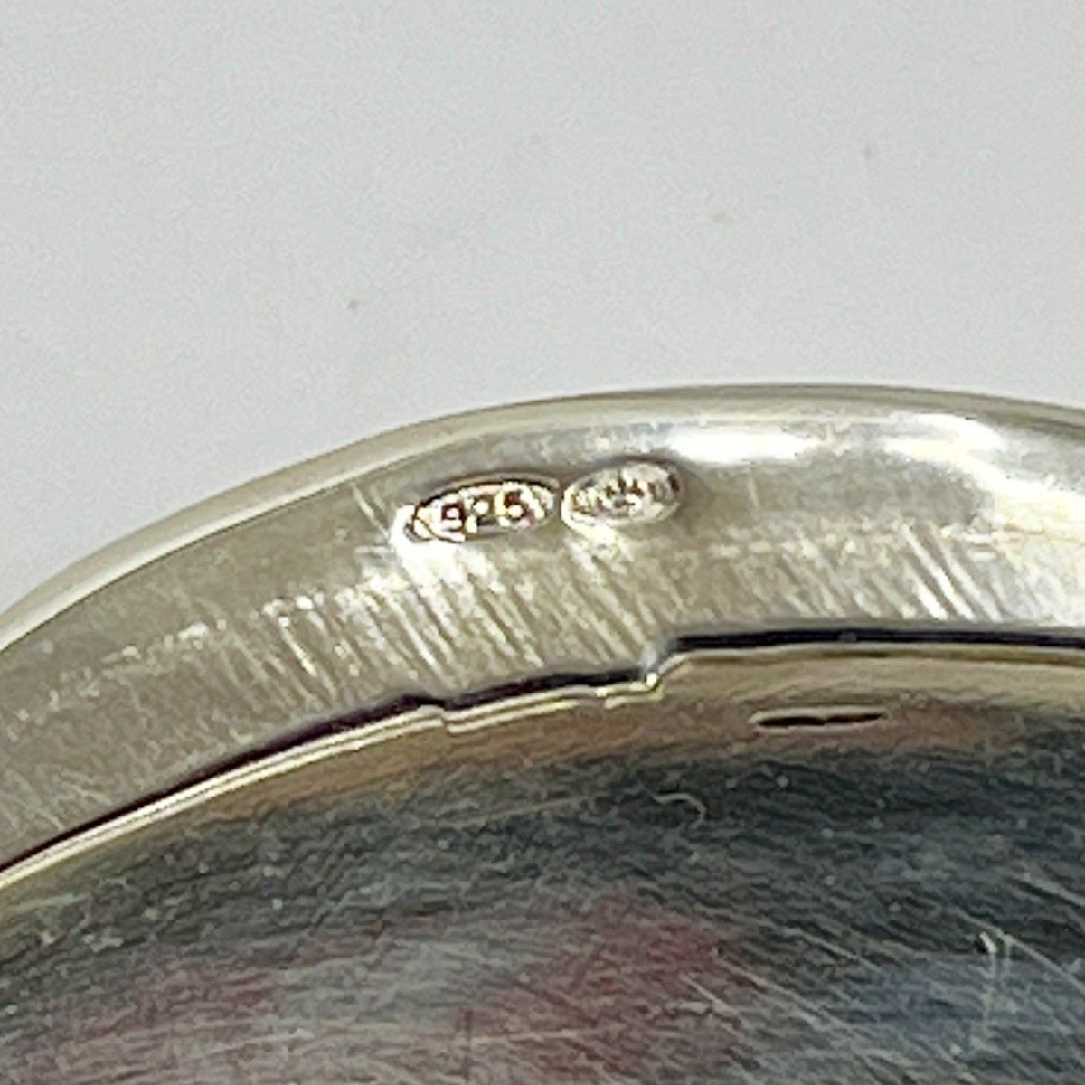 Hermes Locket Pendant Silver 925 Tarnish Yes Brown — view 6