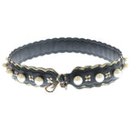 Fendi Shoulder Strap with Faux Pearls Black — view 2