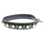 Fendi Shoulder Strap with Faux Pearls Black — view 3