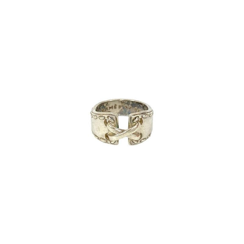 Hermes Mexico Ring Silver 925 No 9 Accessories Small Items — view 7