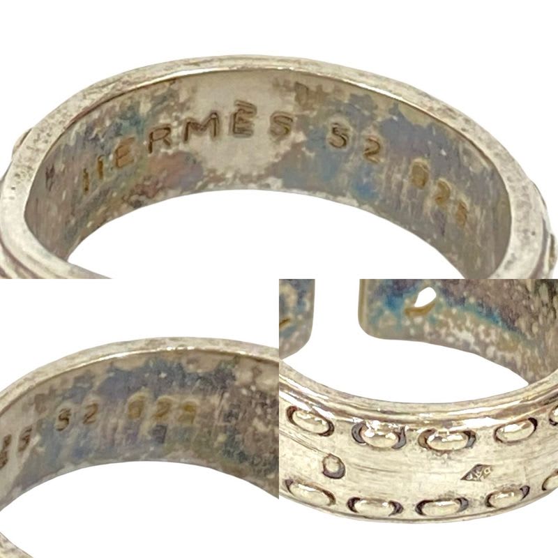 Hermes Mexico Ring Silver 925 No 9 Accessories Small Items — view 4