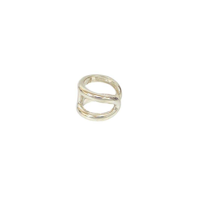 Hermes Osmozu GM Silver 925 Ring No 17 Accessories — view 6