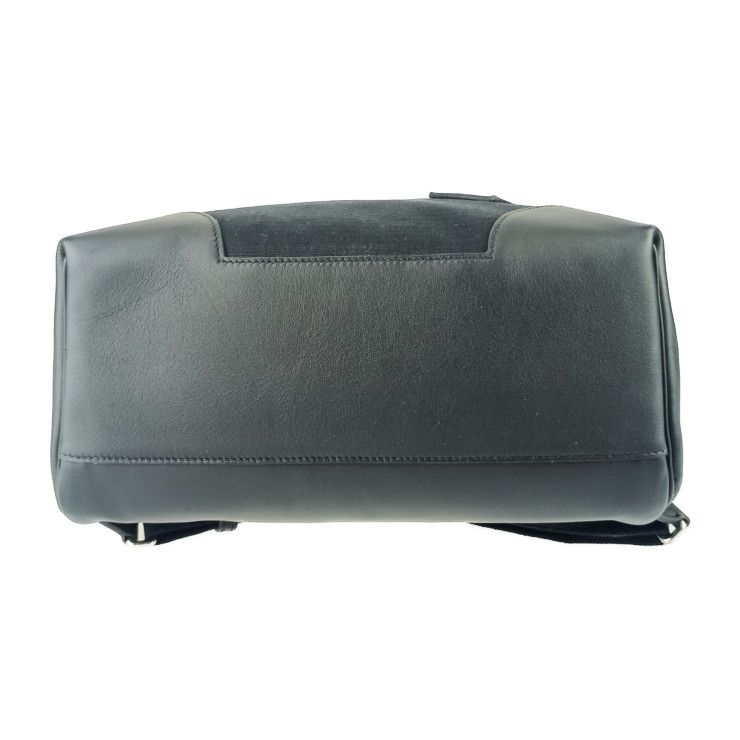 Hermes Backpack A Dos All Back Black Silver Hardware Toile Bivouac — view 5
