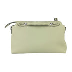 Fendi Handbag By The Way Selleria Medium 8 Bl155 Asu2 F1 gmk Sage Green Silver — view 3