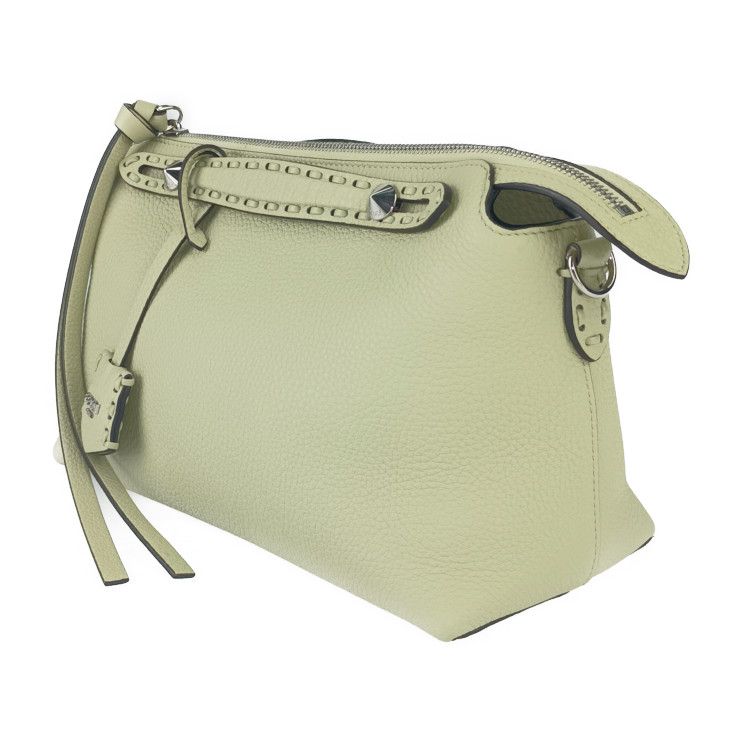 Fendi Handbag By The Way Selleria Medium 8 Bl155 Asu2 F1 gmk Sage Green Silver — view 2