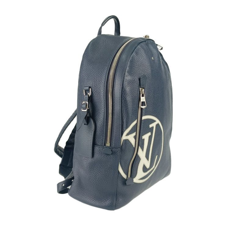 Louis Vuitton Backpack Circle Alma Nd Dark Navy Silver Hardware — view 4